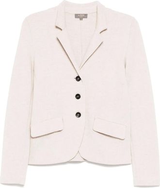 N.Peal Blazer Utility in cashmere - Marrone