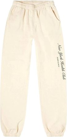 Sporty & Rich Uomo, Pantaloni, Beige, M, new