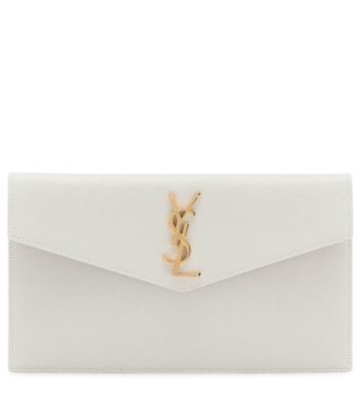 Saint Laurent Uptown leather clutch