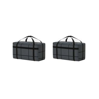 OEM 2 Bolsas De Almacenamiento Para Edredones Y Ropa, Gran Capacidad, Bolsa De Almacenamiento Port&aacute;til, Bolsa De Equipaje A Prueba De Polvo De 90 Litros