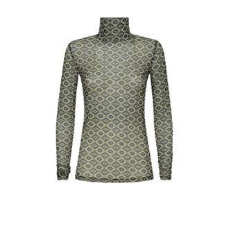 Dries Van Noten Dames, Truien, Groen, Maat: M Polyamide