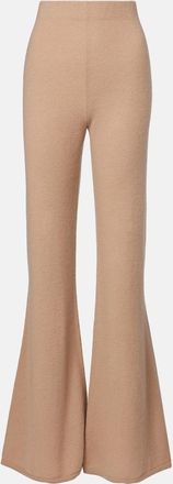 Gabriela Hearst Pantaloni flared di Zaulike in cashmere