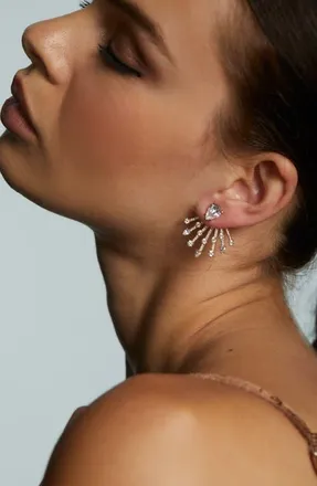 Nadri Bonne Anne Set of 2 Cubic Zirconia Earrings in Gold at Nordstrom