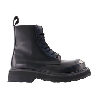 Kenzo New Smile Lace Up Boots