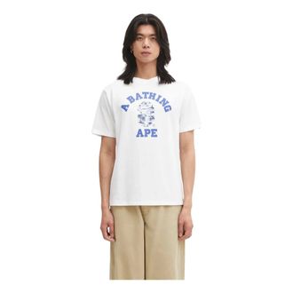 A Bathing Ape A Bathing Ape, Uomo, Top, Bianco, L, new