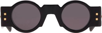 Balmain OLIVIER Grey Round Unisex Sunglasses BPS-159 A 42