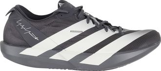 Yohji Yamamoto Black Adios 9 Mesh Elasticized Rubber-Sole Sneakers