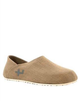 OTZ Mens Linen Espadrille In Beige