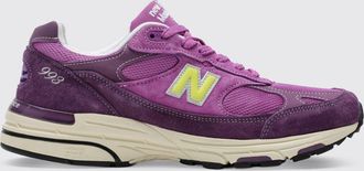 New Balance Sneakers Made in USA 993 in pelle scamosciata e mesh con logo
