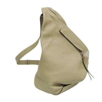 Loewe Pre-owned Cross Body Bags, unisex, Gray, Size: ONE SIZE Pre-owned Leather Shoulder Bag