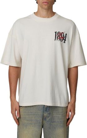 Good For Nothing Boxy-Fit Soaring T-Shirt in Beige at Nordstrom, Size Xx-Large