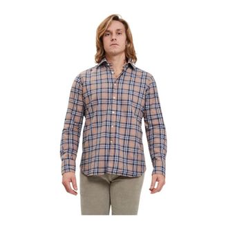 Tintoria Mattei Heren, Overhemden, Veelkleurig, Maat: 3XL