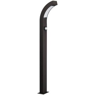 Lucande Led Lennik in Nero da Alluminio - Lucande