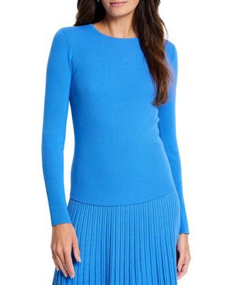 Nic+Zoe Nic+Zoe Ribbed Sweater T-Shirt