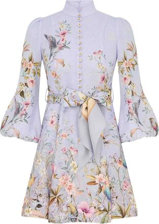 Zimmermann Rebellion Button Mini Dress