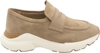 Tod's Beige Sporty Loafers