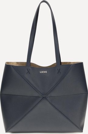Loewe Borsa Tote Puzzle Fold media in pelle Woman UNI