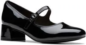 Clarks Iridessa Rae Mary Jane Pump - Wide Width Available in Black Patent at Nordstrom Rack, Size 8.5