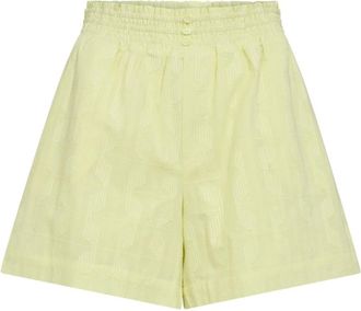 Co'Couture Korte Broeken, Dames, Geel, XS, Katoen, Lemone Stijlvolle Shorts voor de Zomer