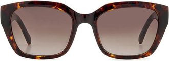 Fossil FOS 2139/G/S Asian Fit 086/HA Womens Sunglasses Tortoiseshell Size 54