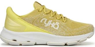 Rykä Devotion X I3943M3700 Sneaker Womens Yellow Lace-Up Walking Shoes DWA1623