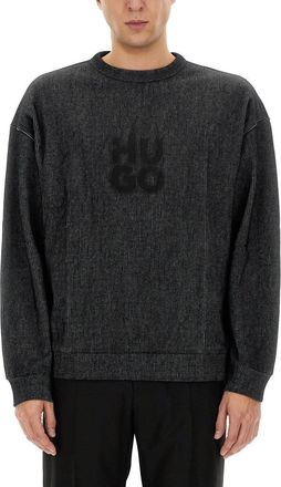 HUGO BOSS Sweatshirt With Logo-Uomo