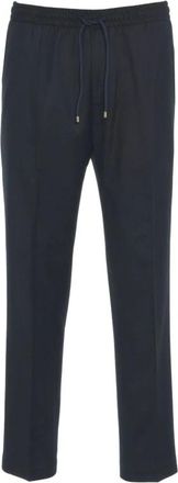 BRIGLIA 1949 Heren, Broeken, Blauw, Maat: 3XL Wol