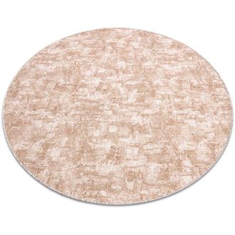 RugsX Rugsx - Alfombra Solid Beige 30 Hormig&oacute;n Beige Circulo 170 Cm