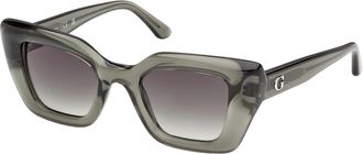 Guess Gu 00353 Zonnebril - Dames - Zonnebrillen - Grijs - 48 MM - Accessoires