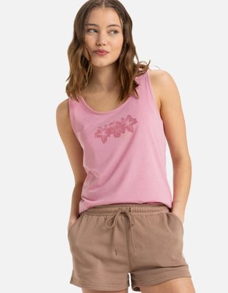 Roxy Womens Roxy Womens Surfclassic Tank Vest - Pink - Size: 10/8