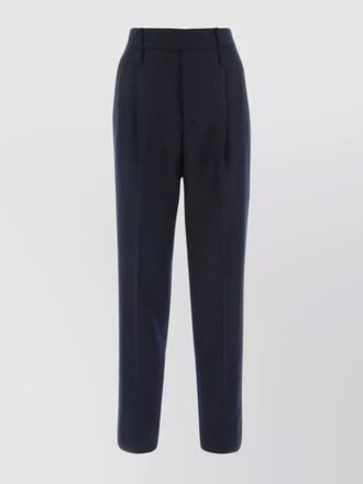 Gucci tapered silhouette pleated trousers