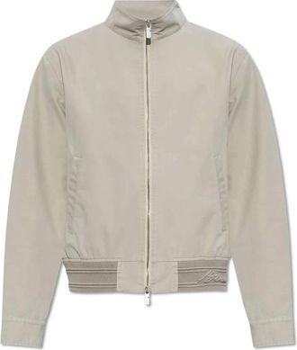 Burberry Mens Heron Logo Embroidered Bomber Jacket, Brand Size 48 ( US Size 38 )