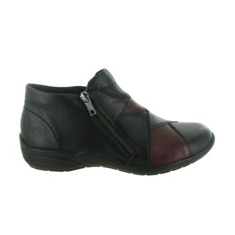 Remonte Schoenen, Dames, Zwart, 40 EU, Leer, R7674-02 Enkelboot