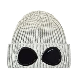 C.P. Company C.p. Company - Goggle Beanie - Heren - Accessoires - Grijs - Maat: ONE Size Wol