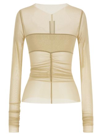 Rick Owens Beige Nylon Womens Shirt