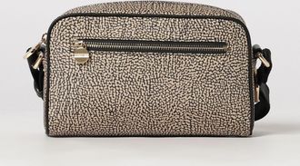 Borbonese Borsa Eco Line in tessuto riciclato stampa OP