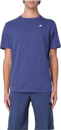 K-Way Heren, Tops, Blauw, Maat: S