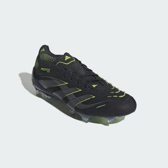 adidas adidas Performance Unisex Predator Elite Firm Ground Boots - Black - Size UK 7.5