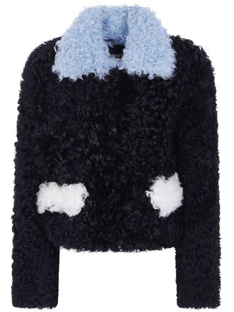 Marni Coat Furry Jkmx0412qu. Lm044 Ron99