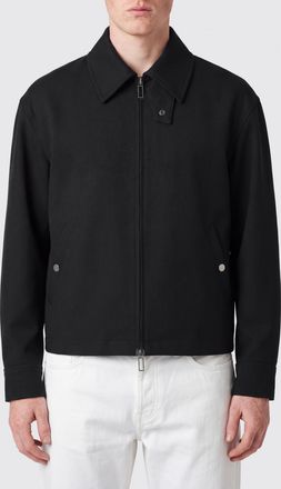 Paolo Pecora Cotton Shirt Jacket with Zip Closure