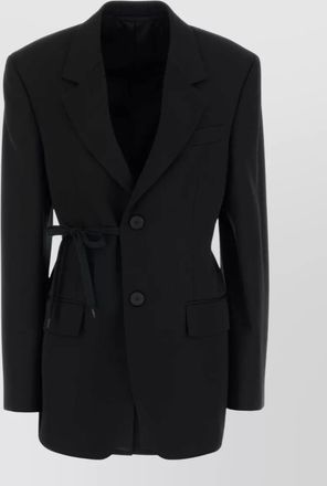 Balenciaga wool oversized single-breasted blazer