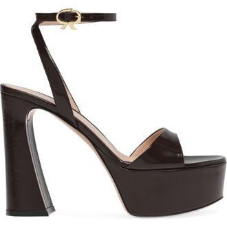 Gianvito Rossi Nancy Sandals in Red at Nordstrom, Size 41.5