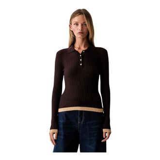 Twinset Mujer, Camisetas, Marr&oacute;n, Talla: XS