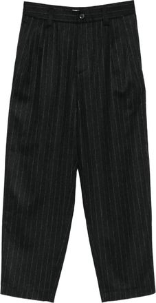 Barena Pantaloni gessati con piega - Grigio