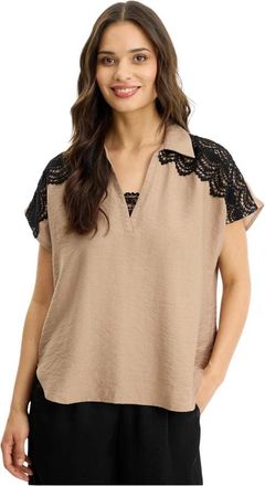 In Front IN Front, Overhemden, Dames, Beige, XL, Blouses & Shirts