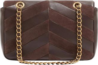 Valentino Medium Shoulder Bag Djuna - Dames - Schoudertassen - Bruin - ONE Size - Leer - Tassen