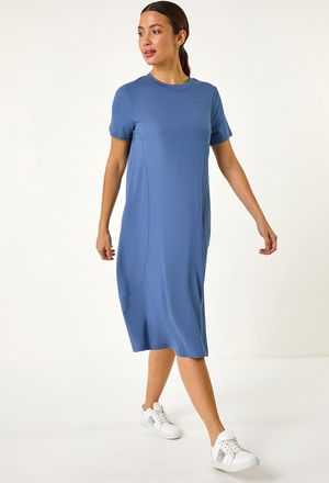 Roman Relaxed T-Shirt Jersey Dress