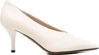 Sergio Moretti Firenze Puntige Pumps - Dames - Pumps - Wit - 39 EU - Schoenen
