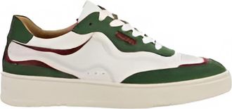 Alohas Pond Leather Sneakers In Green