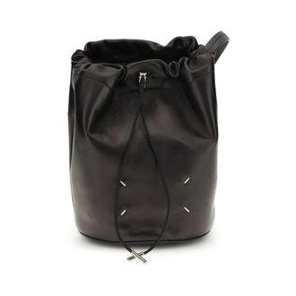Maison Margiela Bucket Bags, female, Black, Size: ONE SIZE Bos Taurus Shoulder Bag